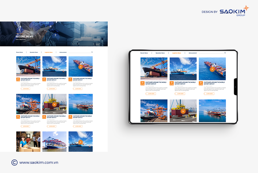 VINA LOGISTICS CORP - Design Website Vina Logistics Corporation